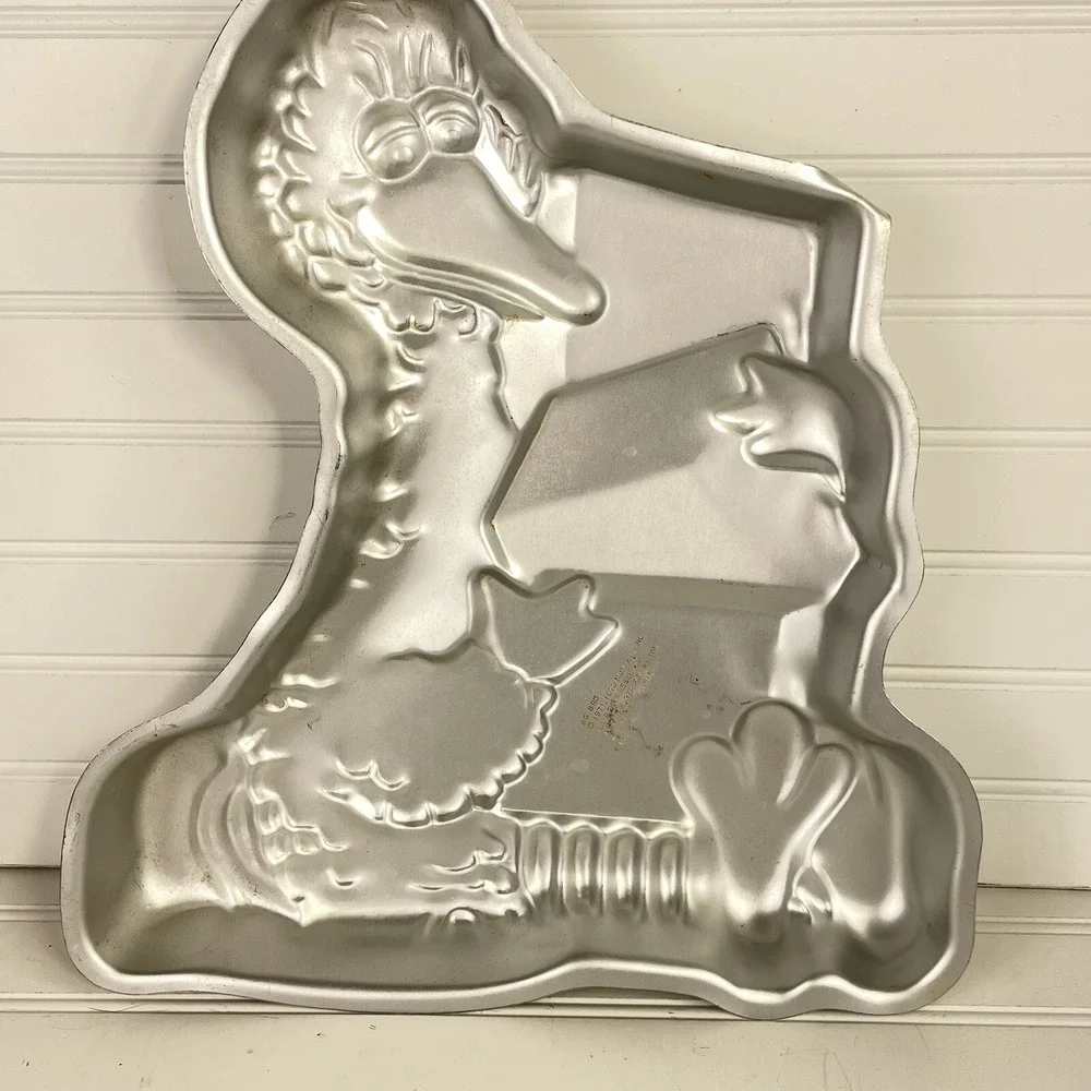 Wilton Sesame Street Big Bird Bert & Ernie Cake Pan Mold 502-7432‎ 502-2065